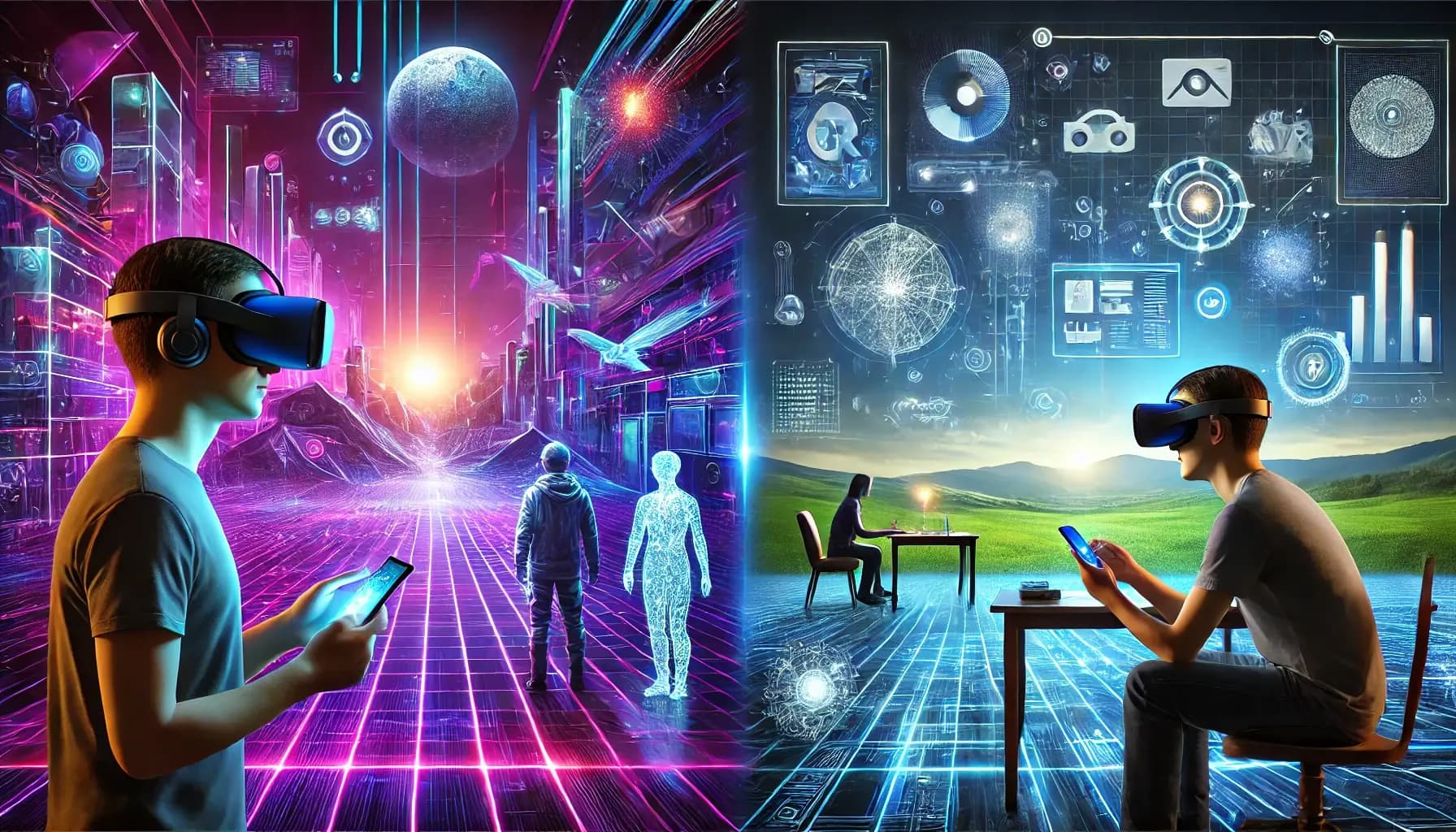Diferenças entre a realidade virtual vr e a realidade aumentada ar